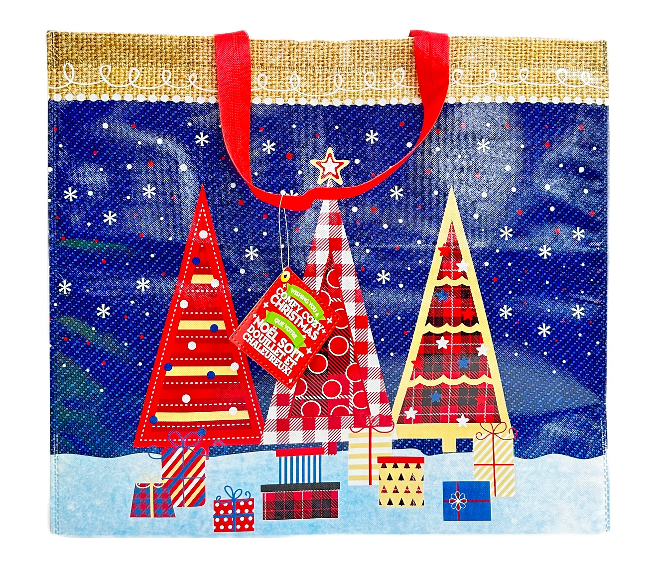 Christmas tote bag